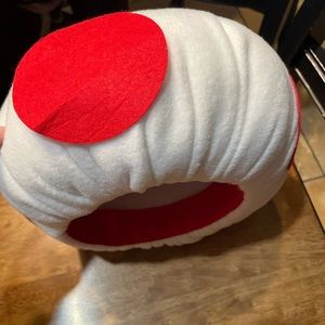Super Mario Toad costume hat